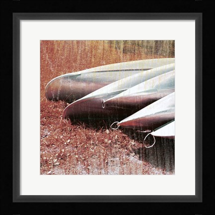 Framed Lakeside Repose Print