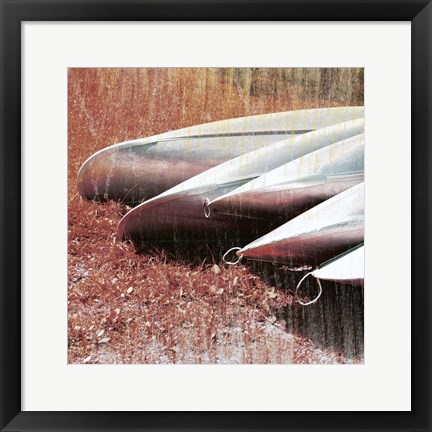 Framed Lakeside Repose Print