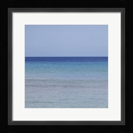 Framed Beach I Print
