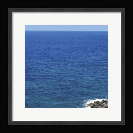Framed Beach III Print