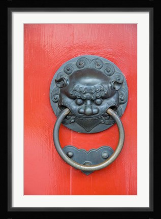 Framed Buddha Tooth Relic Temple, Singapore Print