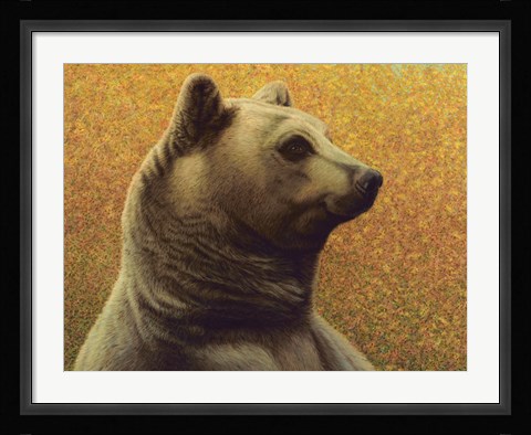 Framed Bear Print