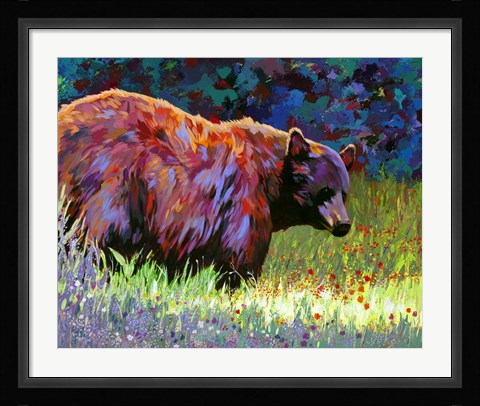 Framed Wildflowers II Print