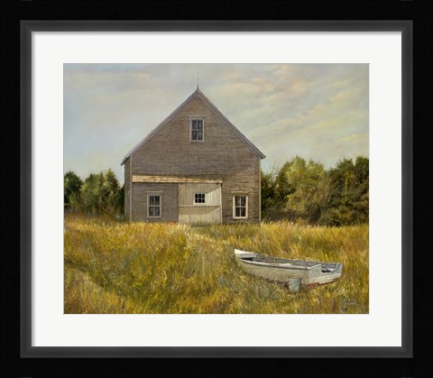 Framed Huppers Barn Print