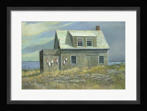 Framed Island Rental Print