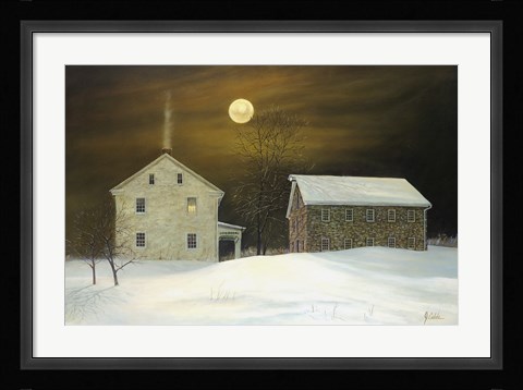 Framed Millers Moon Print