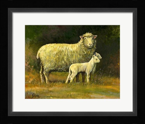 Framed Mother Of Twins Print