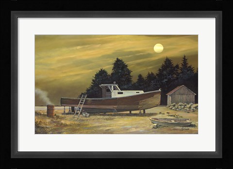 Framed St George Moon Print