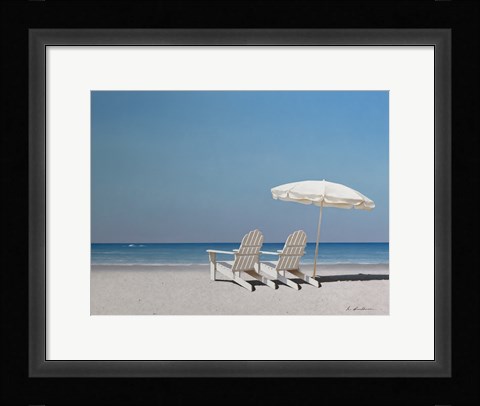 Framed Beach Day Print
