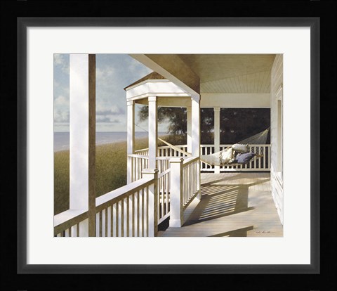 Framed Porch Swing 2 Print