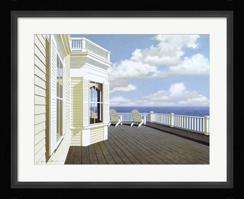 Framed Porch View 2 Print