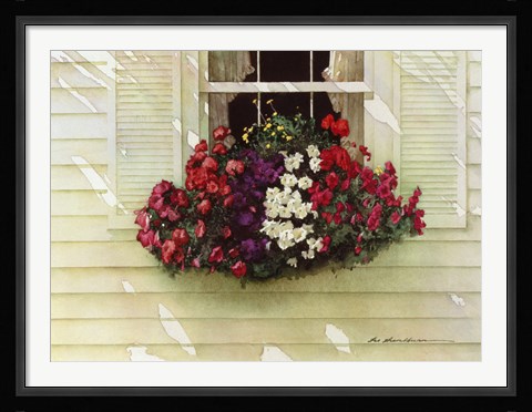 Framed Flowerbox Print