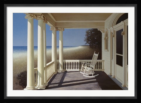 Framed North Sea Print