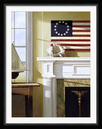 Framed Liberty Print