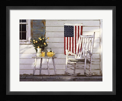 Framed Fourth Of July Print
