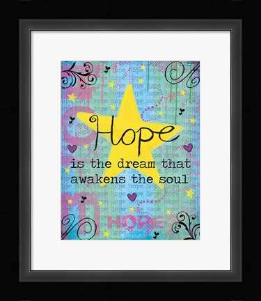 Framed Hope Print
