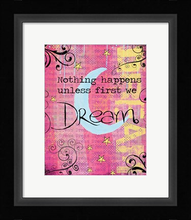 Framed Dream Print