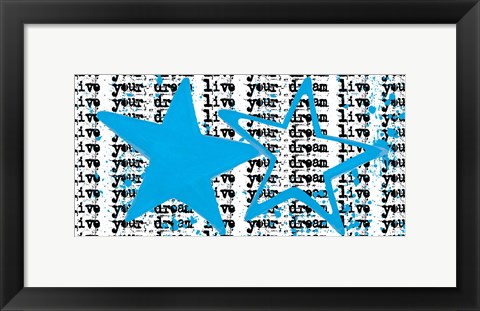 Framed Twin Stars Print