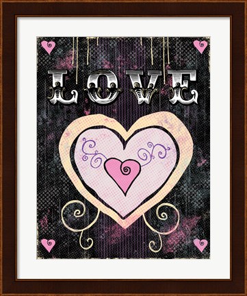 Framed Heart - Love Print