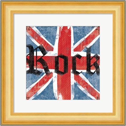 Framed UK Rock II Print