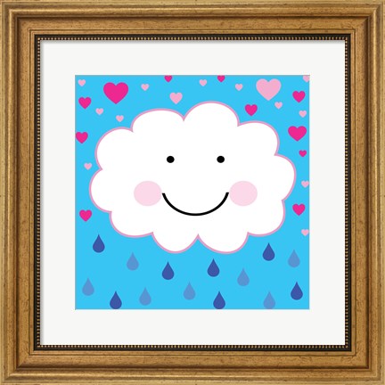 Framed Rain Cloud 1 Print
