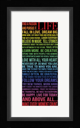 Framed This is Your Life 1 Print