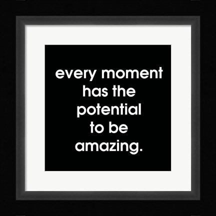 Framed Every Moment 2 Print