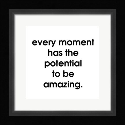 Framed Every Moment 3 Print