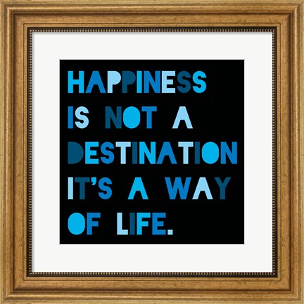 Framed Happiness 5 Print