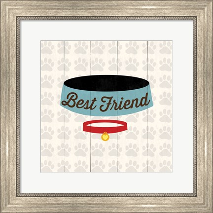 Framed Best Friend - Bowl Print