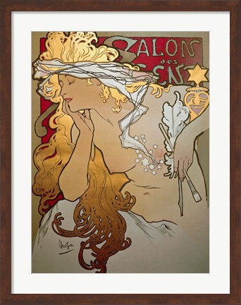 Framed Salon des Cents Print
