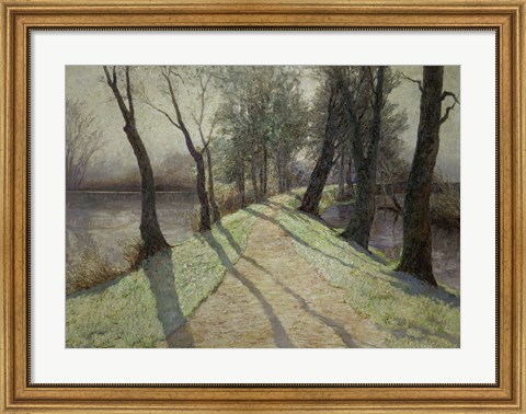 Framed First Frost, c. 1900 Print