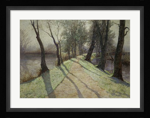 Framed First Frost, c. 1900 Print