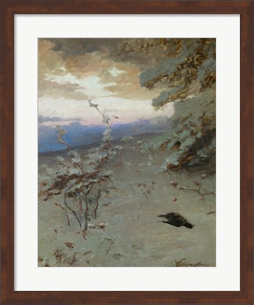 Framed Winter, c. 1905 Print
