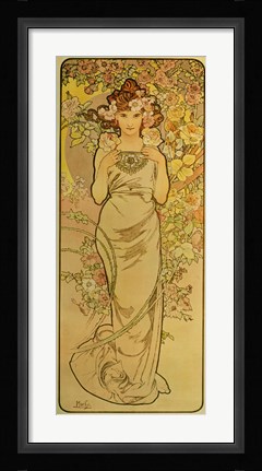 Framed Emerald Print