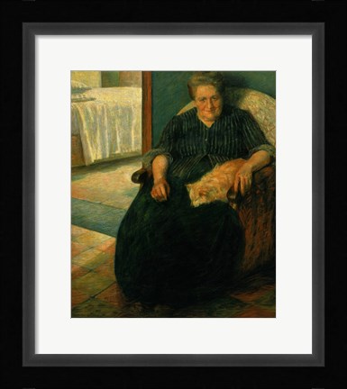 Framed Signora Virginia, c. 1905-1910 Print