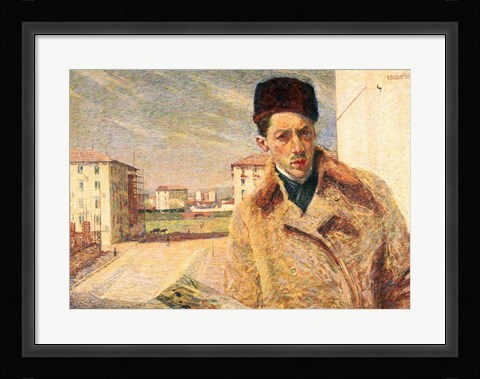 Framed Self-Portrait Print