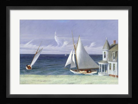 Framed Lee Shore, 1941 Print