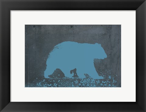 Framed Urban Animals I Print