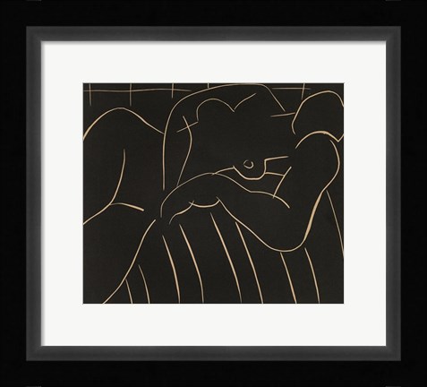 Framed La Sieste, 1938 Print