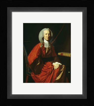 Framed Portrait of Judge Martin Howard, 1767 Print