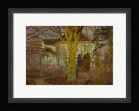 Framed Sunshine (Rayon de soleil) April 1899 Print