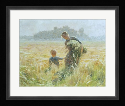 Framed In Flanders Print