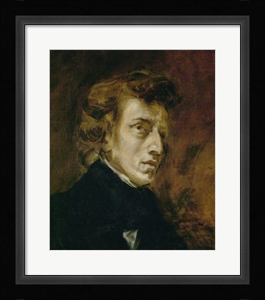 Framed Frederic Chopin, 1809-1849 Print