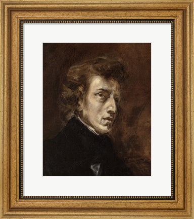 Framed Frederic Chopin, 1810-1849 Print