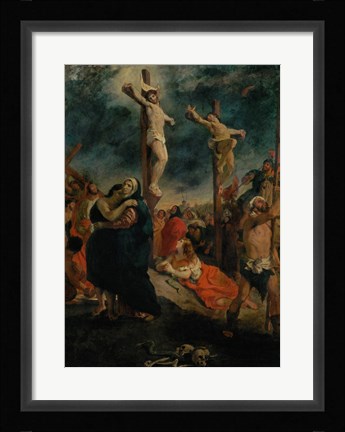 Framed Crucifixion, 1835 Print