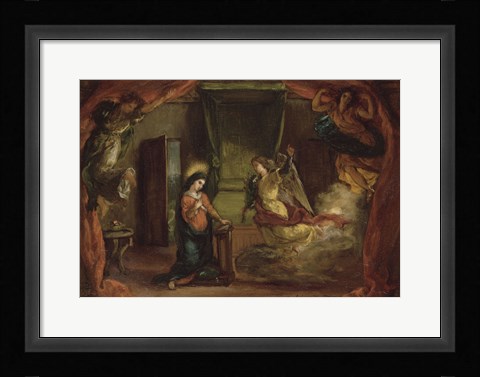 Framed Annunciation Print