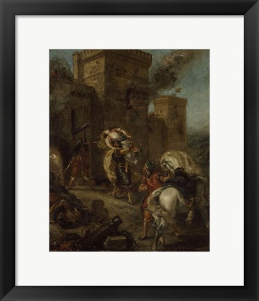 Framed Abduction of Rebecca Print