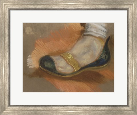 Framed Study of a Slipper, 1827-1828 Print