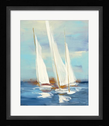 Framed Summer Regatta III Print